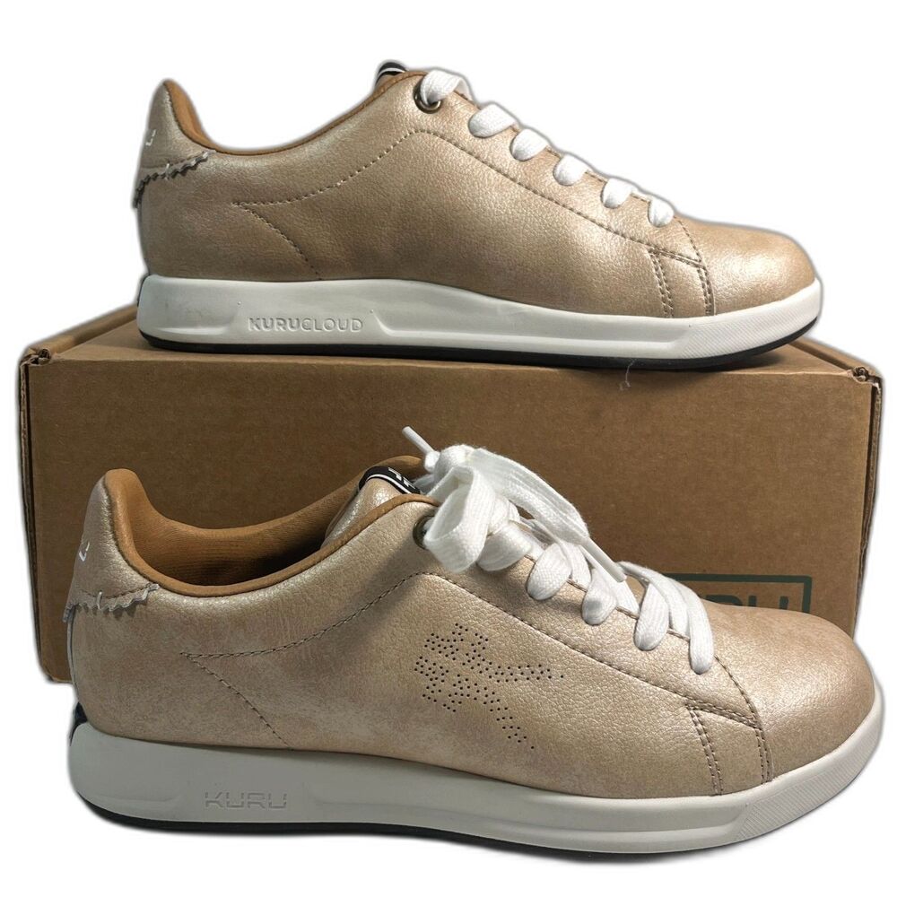 Women's Roam Gold Sand Orthopedic Sneakers SZ 8 NEW